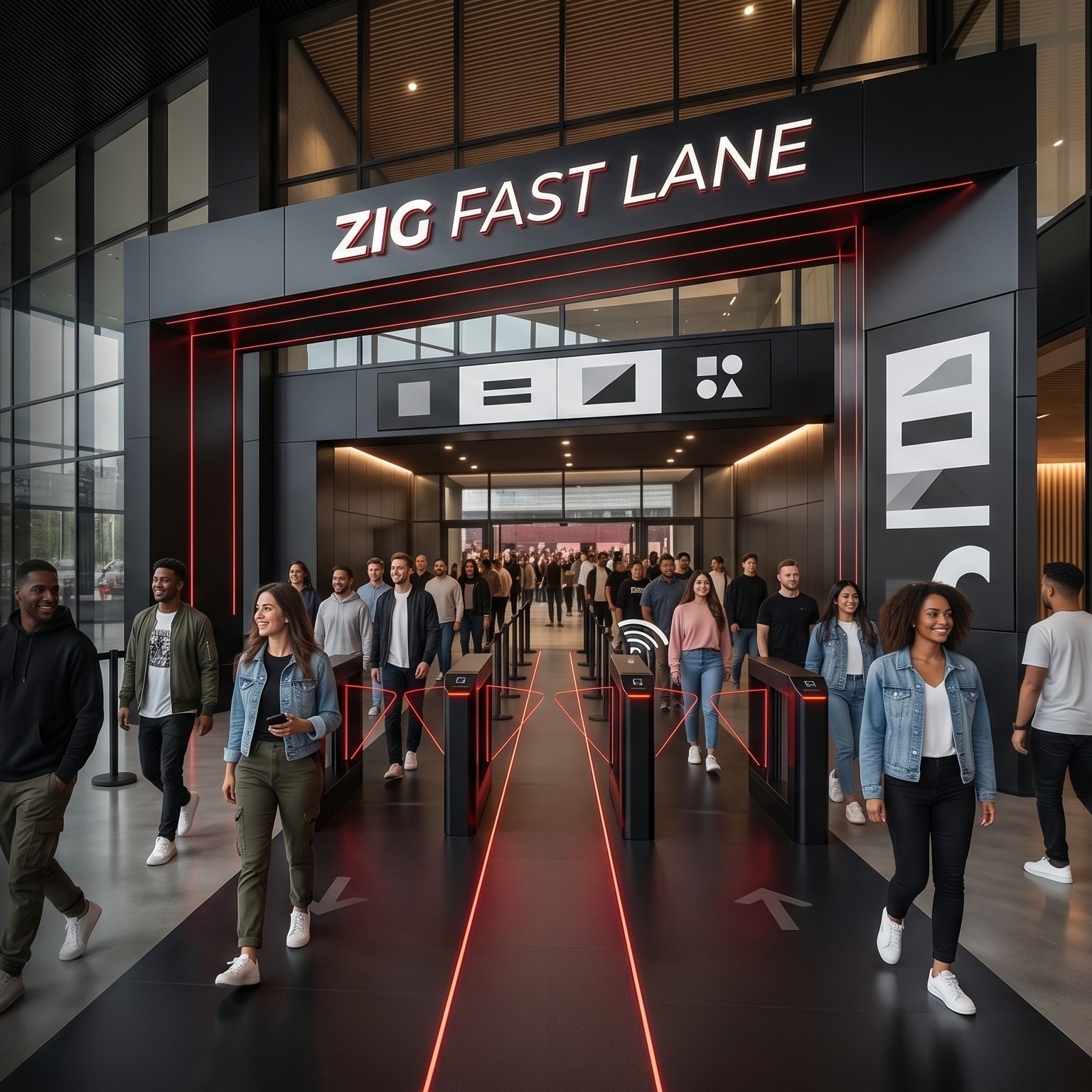 Sponsor Fast Lane Gate Operation